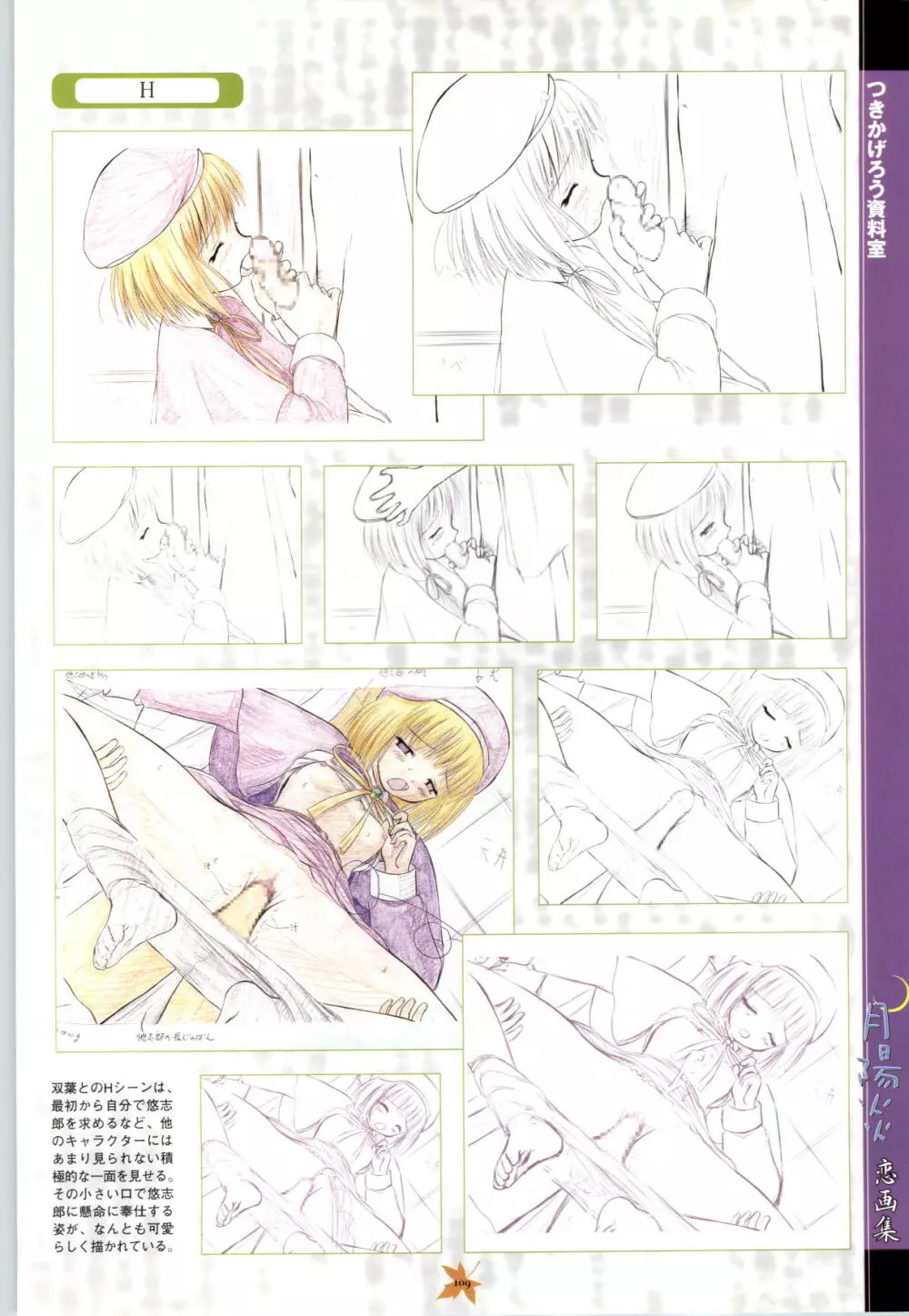 月陽炎 恋画集 Page.109