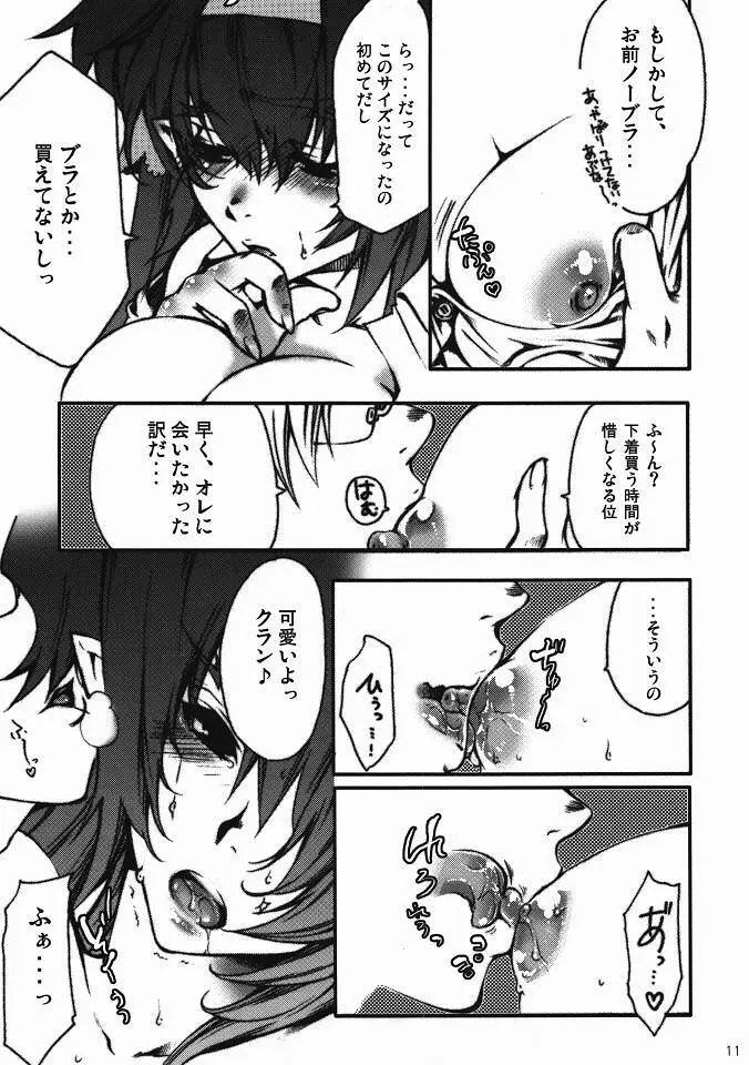一粒で二度でかるちゃー ~クラン・クラン大尉が巨乳を保持したままのマイクローン化に成功しました~ Page.8