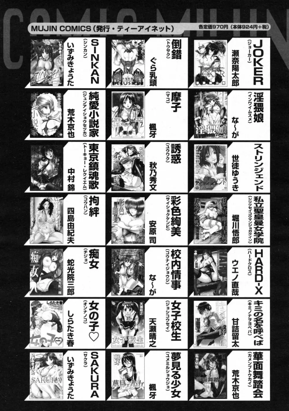 COMIC MUJIN 2008年6月号 Page.657
