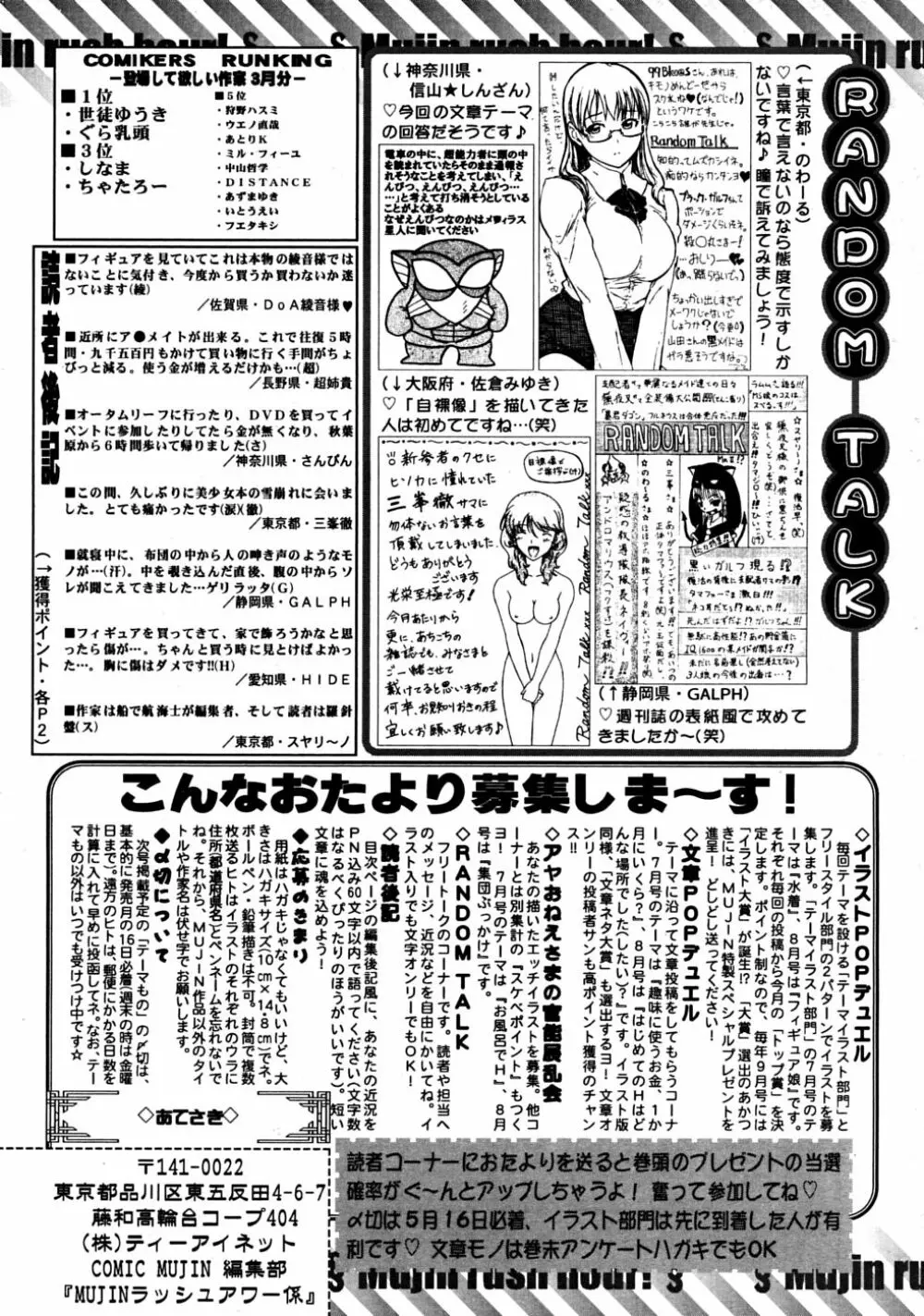 COMIC MUJIN 2008年6月号 Page.685