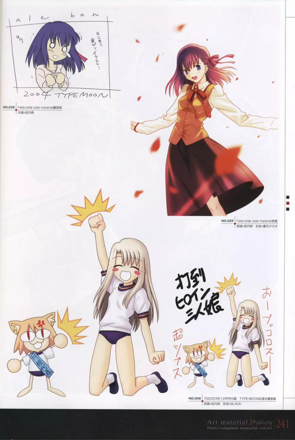 フェイト/コンプリートマテリアルⅠ アートマテリアル。 Page.246