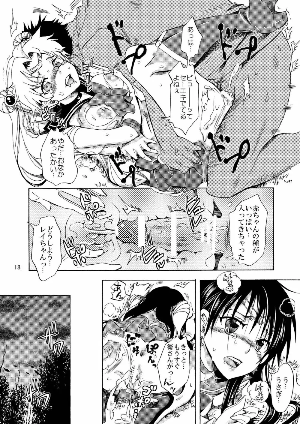 美少女戦士におしおき! Page.18