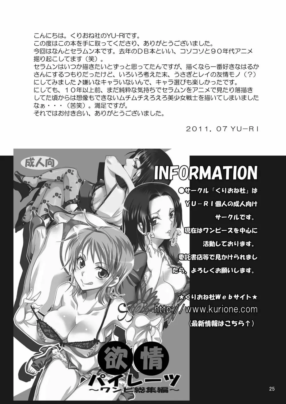 美少女戦士におしおき! Page.25
