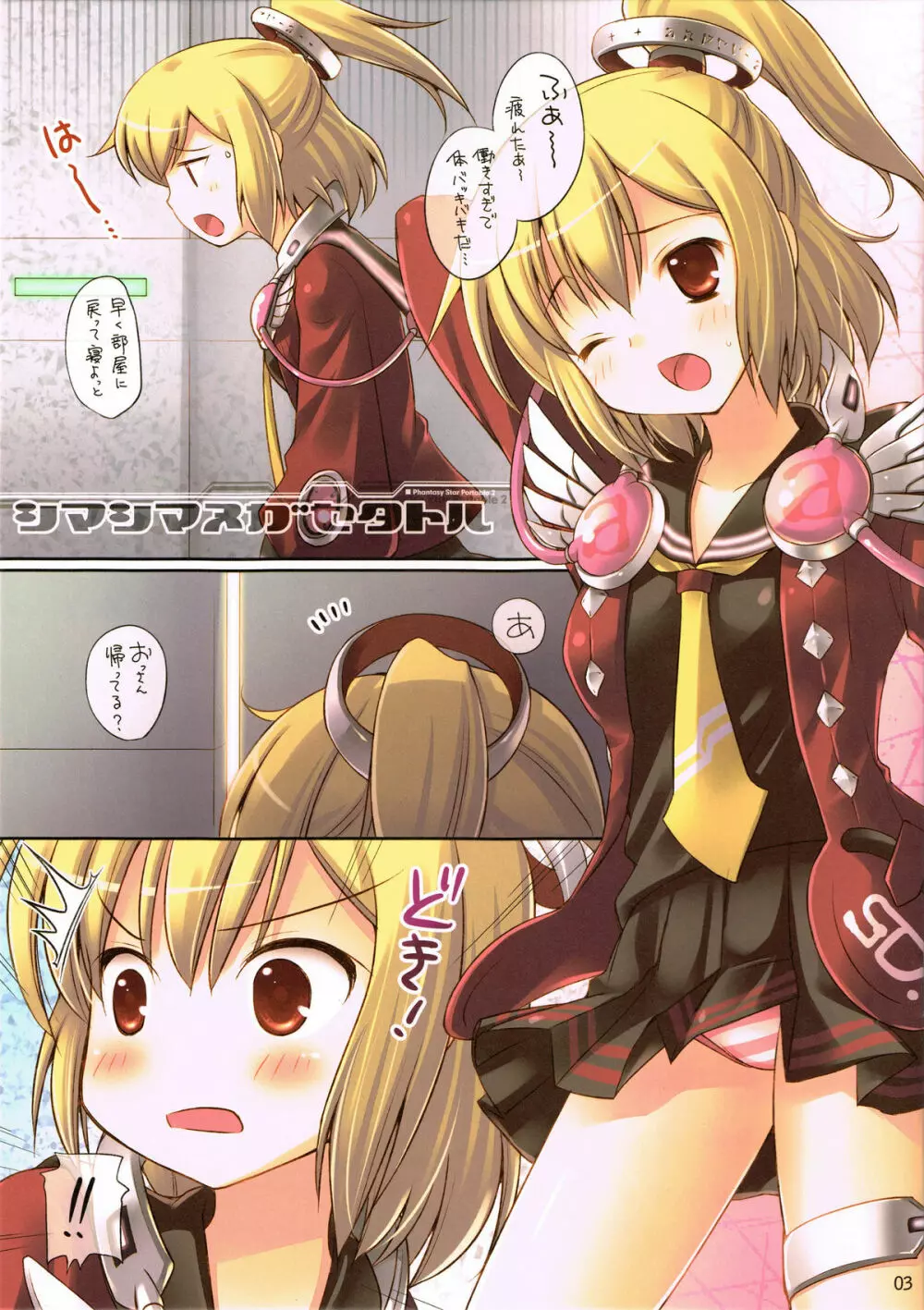 シマシマヌガセタトル Page.3