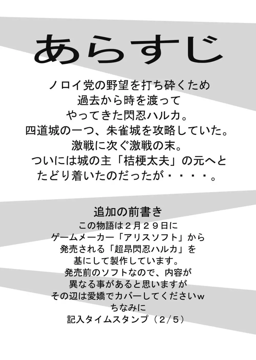 リビドー全快!!天 (超昂閃忍ハルカ) Page.4