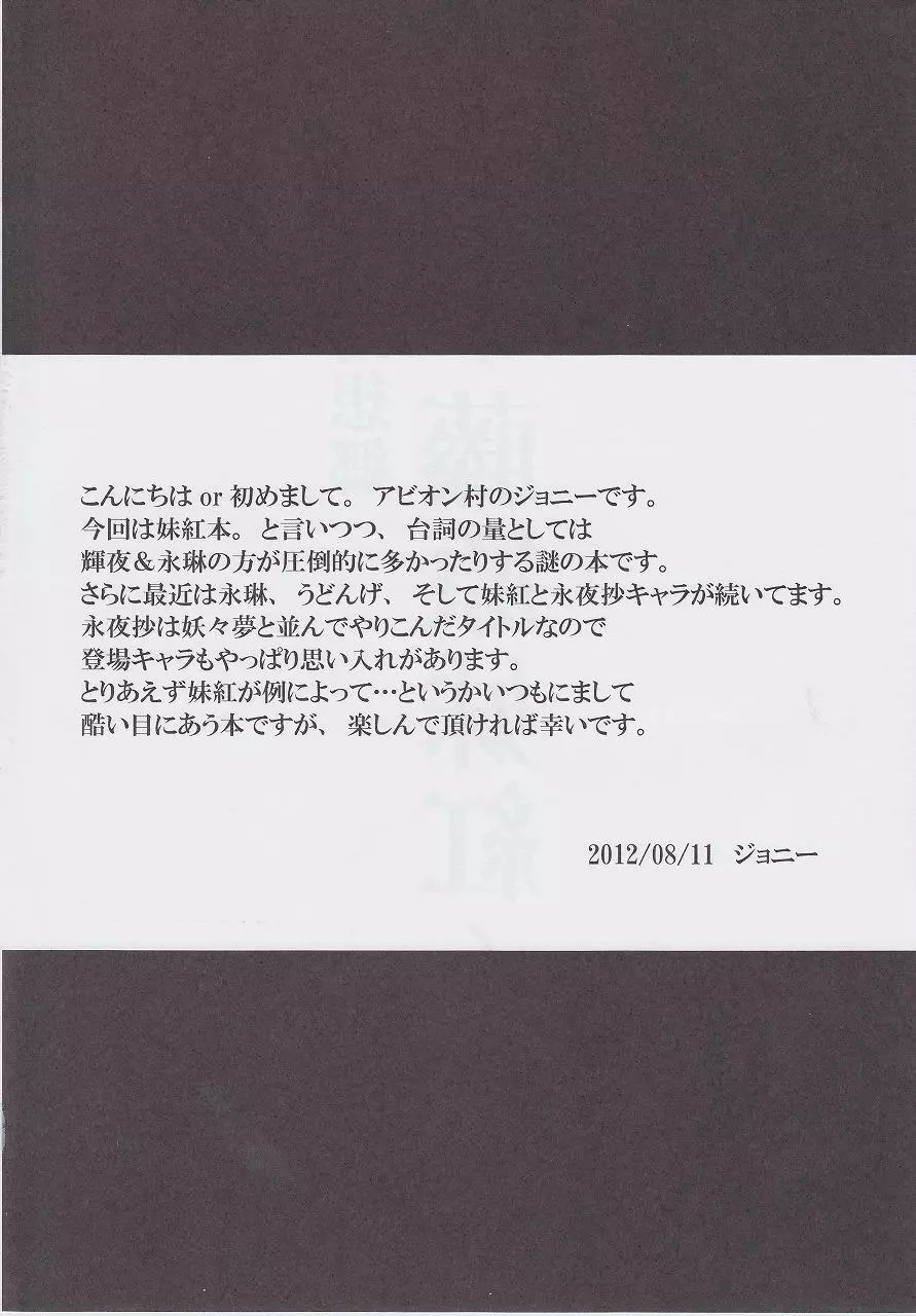 嗜虐幻想郷~藤原妹紅~ Page.3