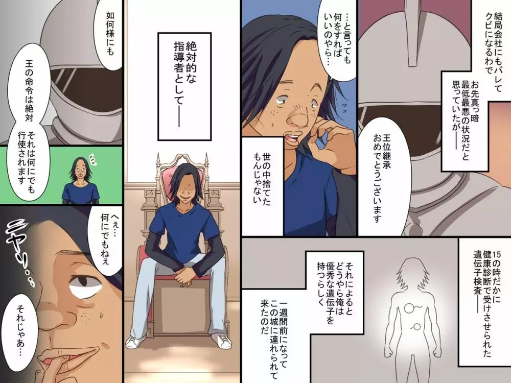 絶対権力を手に入れた男~痴漢の濡れ衣を負わせたJKにお仕置き中だし! Page.3