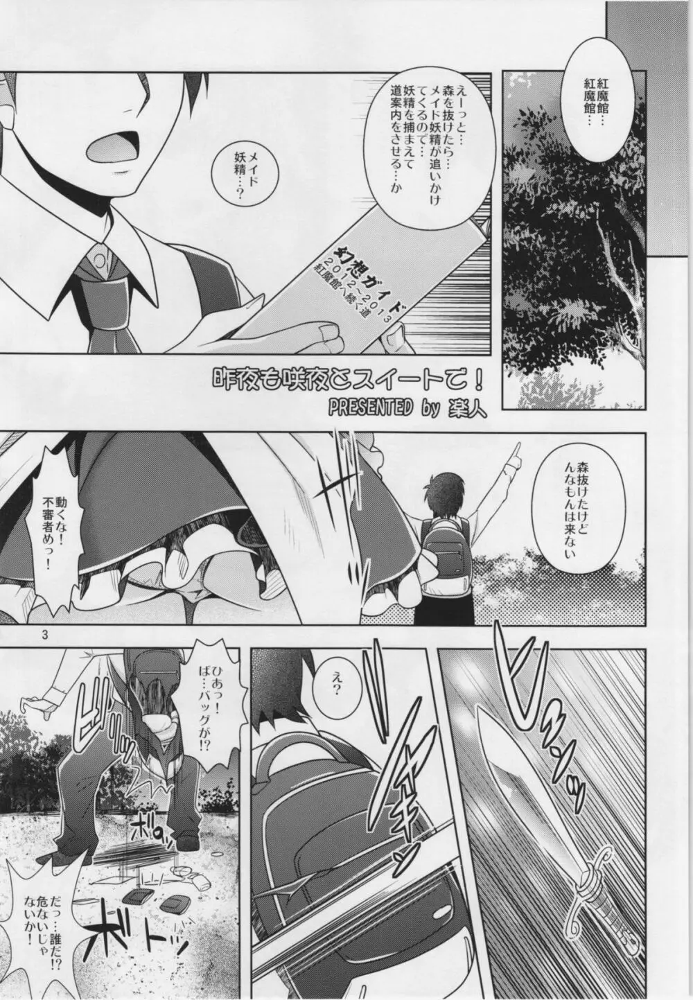 昨夜も咲夜とスイートで! Page.3
