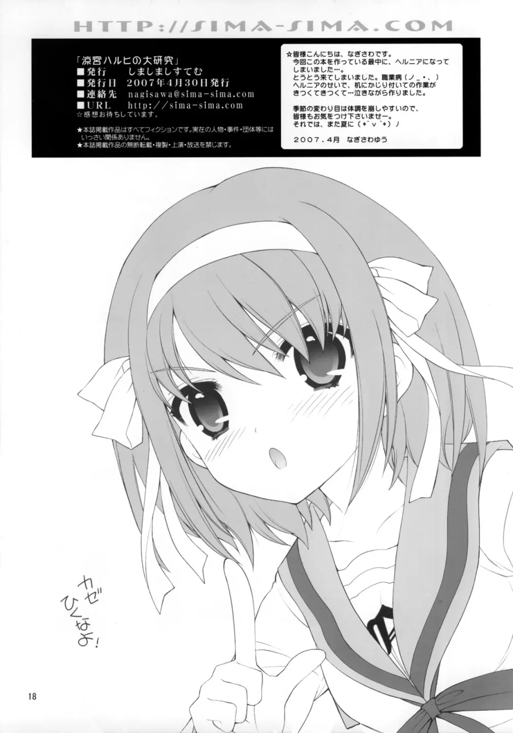 涼宮ハルヒの大研究! Page.17