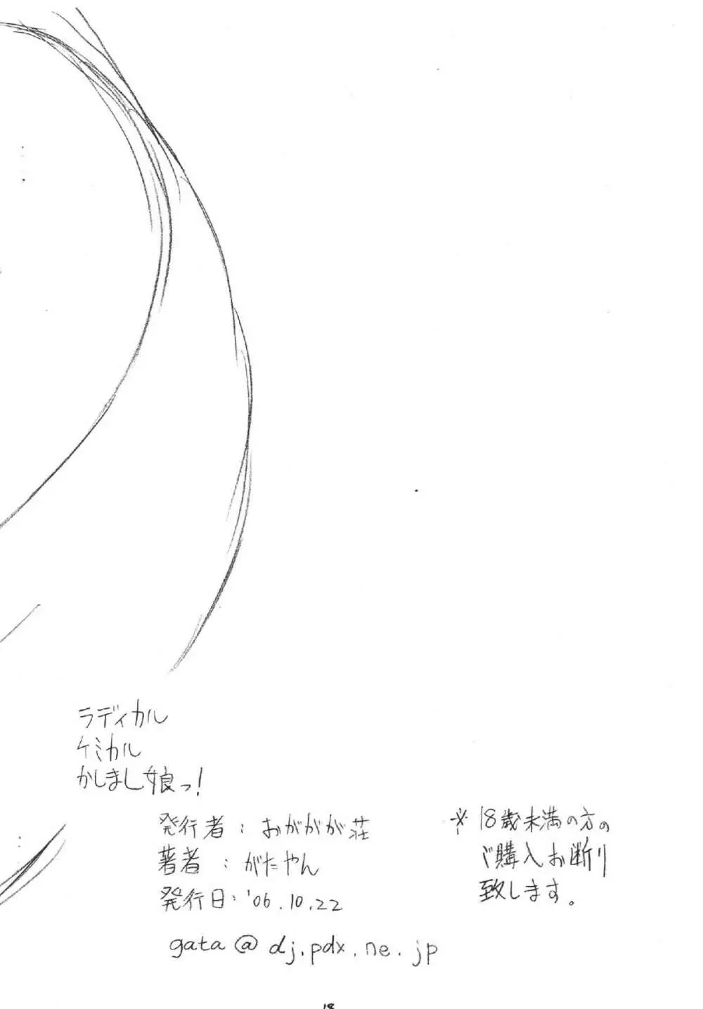 ラディカルケミカルかしまし娘っ! Page.16