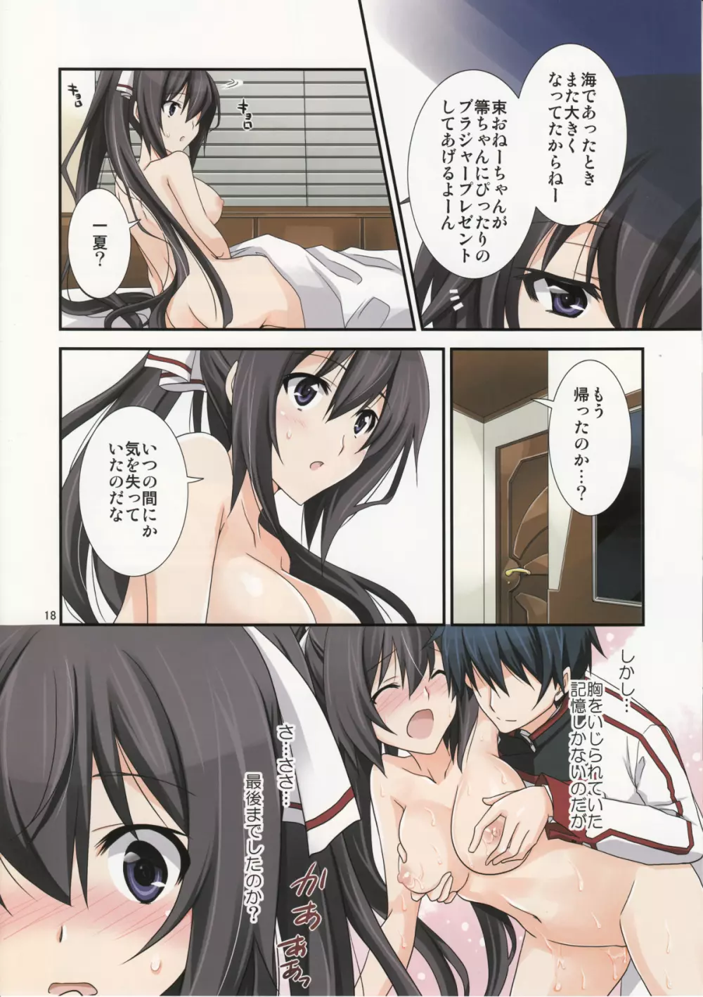Burst Up!Infinite Stratos FAN BOOK Page.17