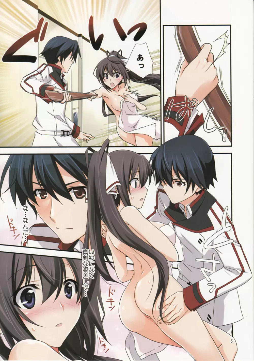 Burst Up!Infinite Stratos FAN BOOK Page.5