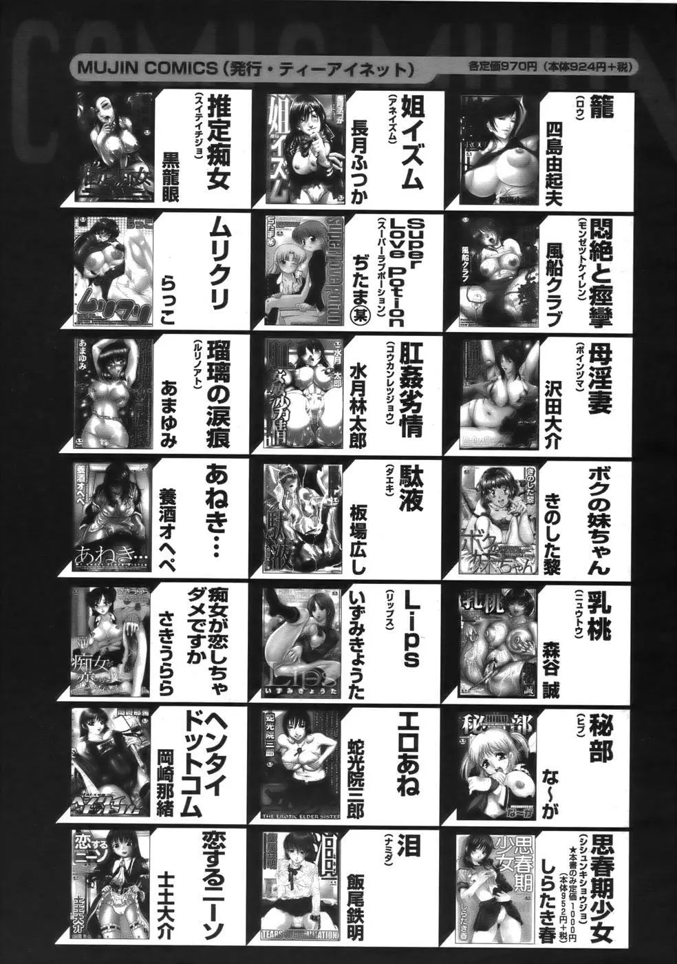 COMIC MUJIN 2006年9月号 Page.679