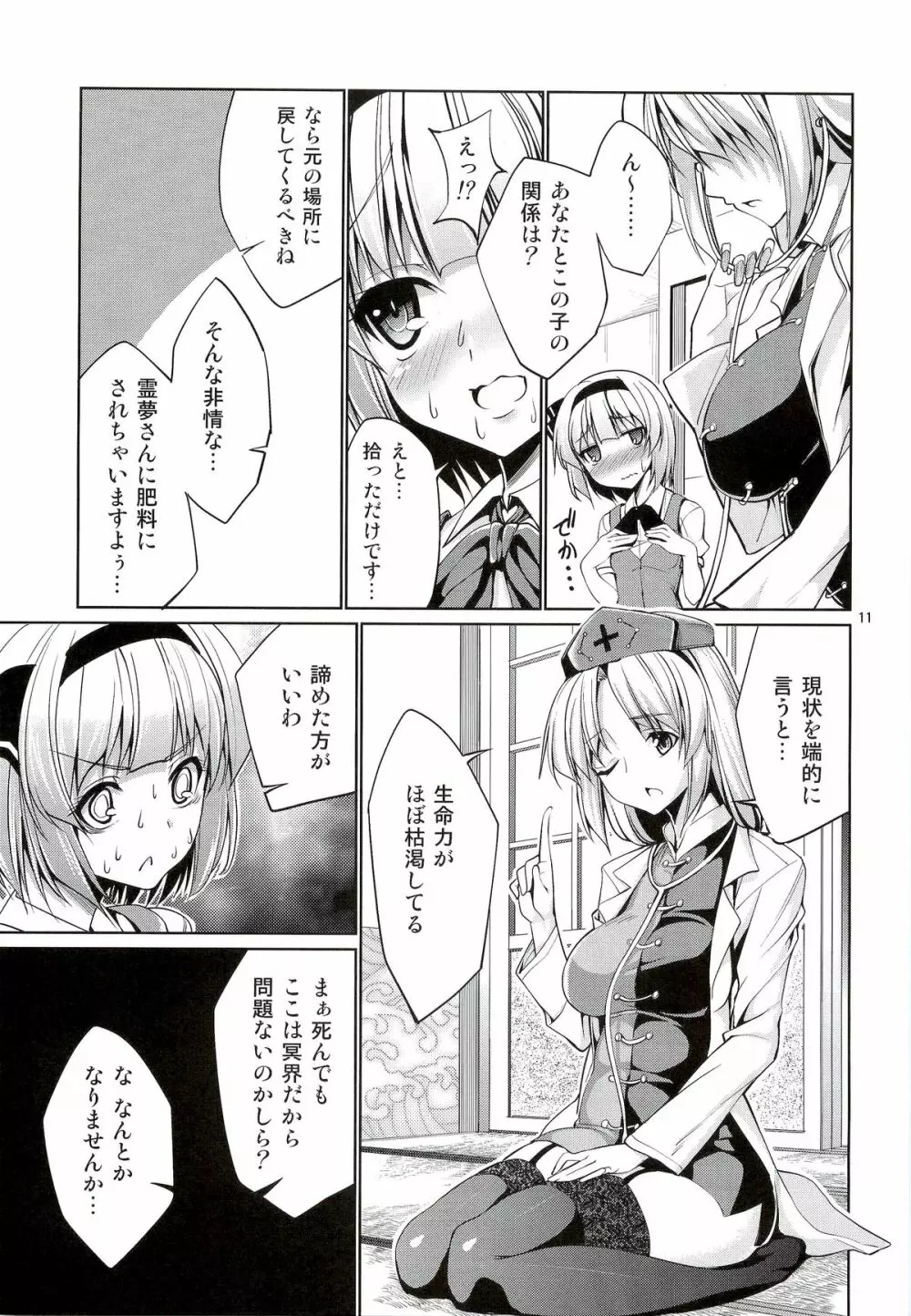 東方妖艶義~妖夢に拾ってもらう本~ Page.10