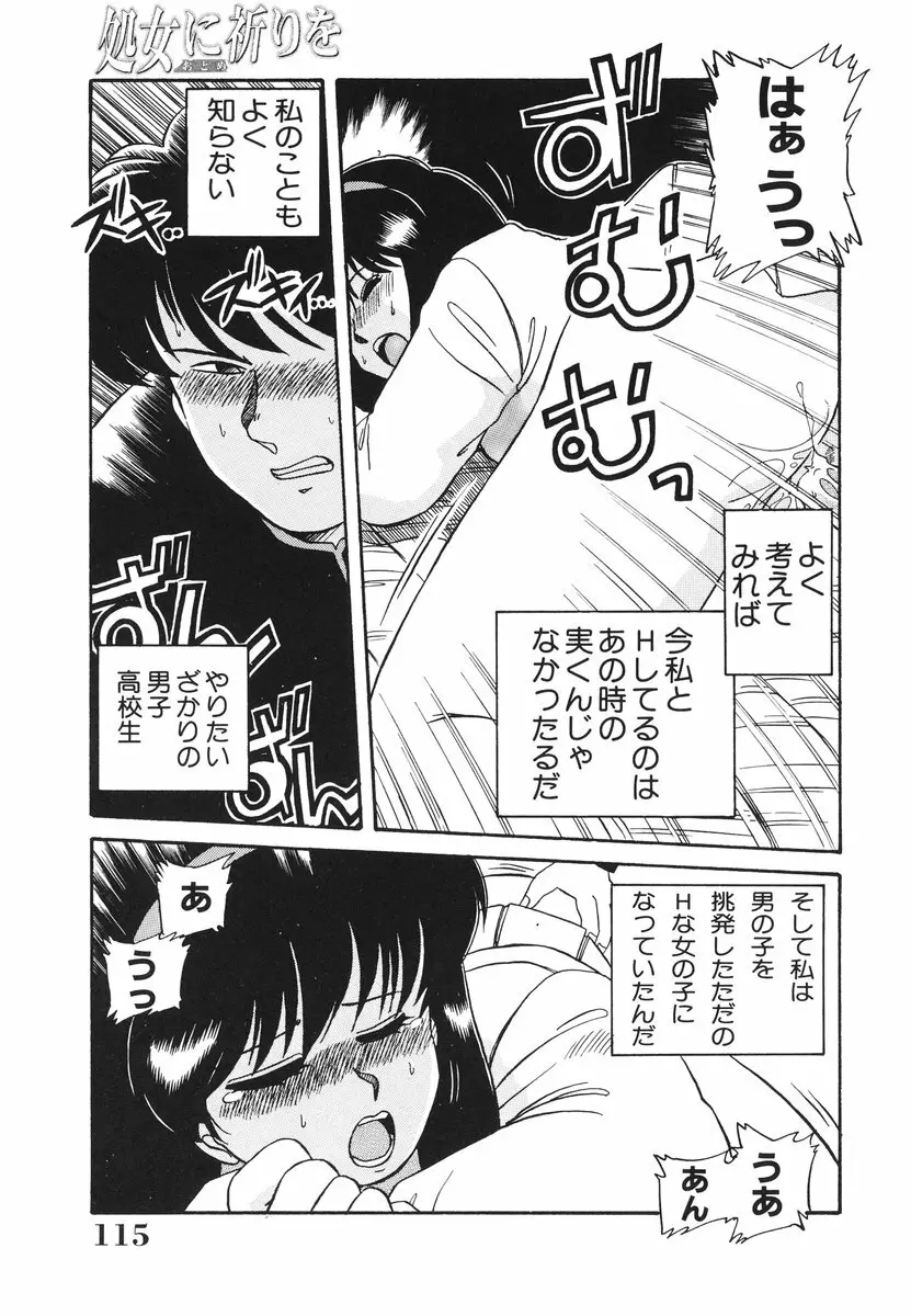 処女(おとめ)に祈りを Page.116