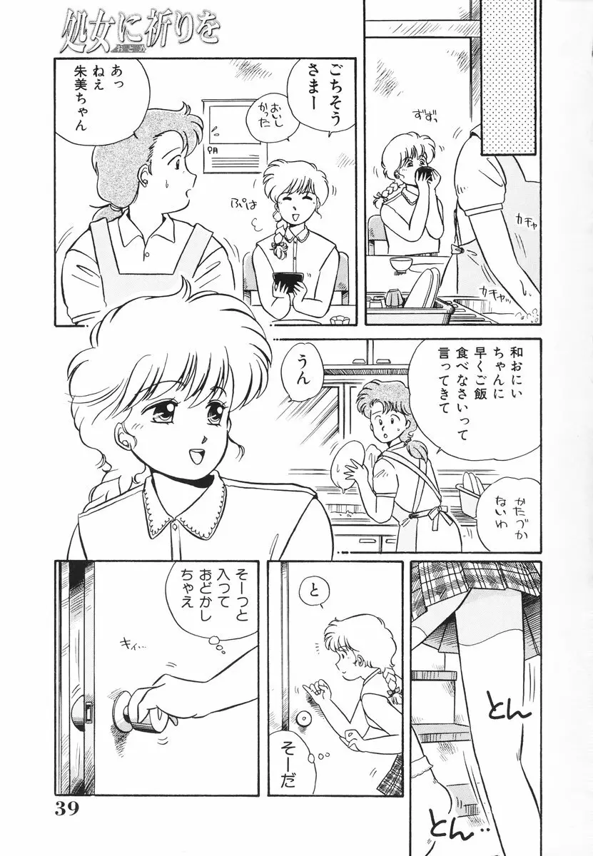 処女(おとめ)に祈りを Page.40