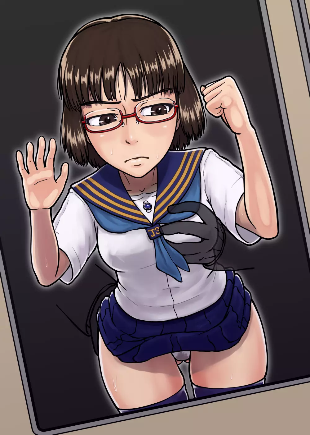 貪る通学電車~制服少女電車痴漢~ Page.32
