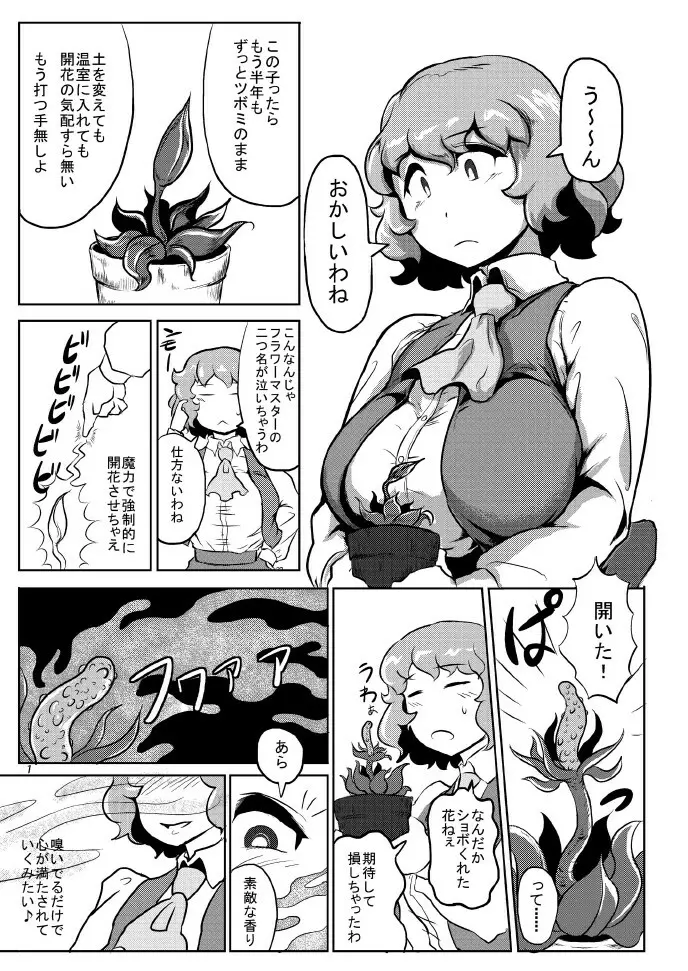 触手はトモダチ怖くない (東方Project) Page.2