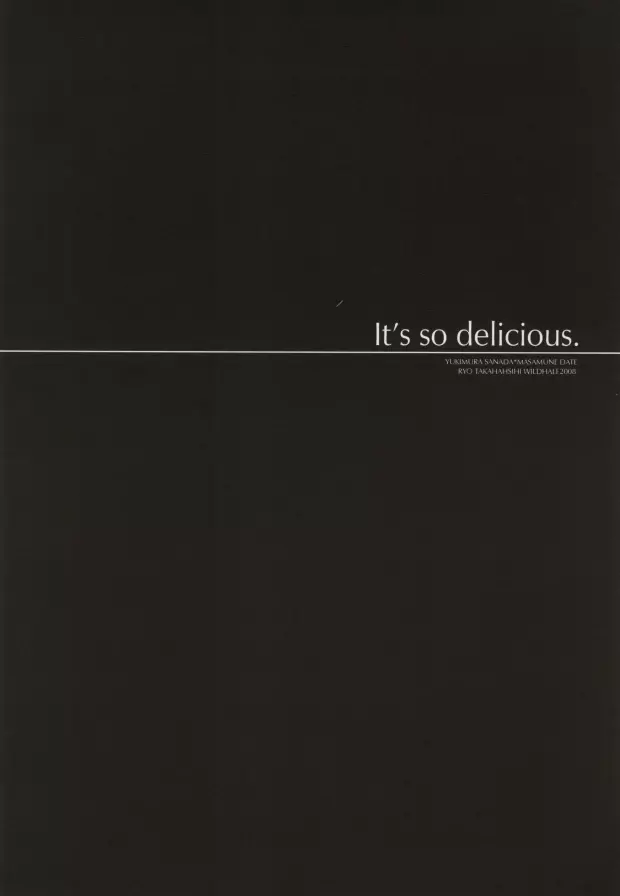 It's so delicious. Page.3