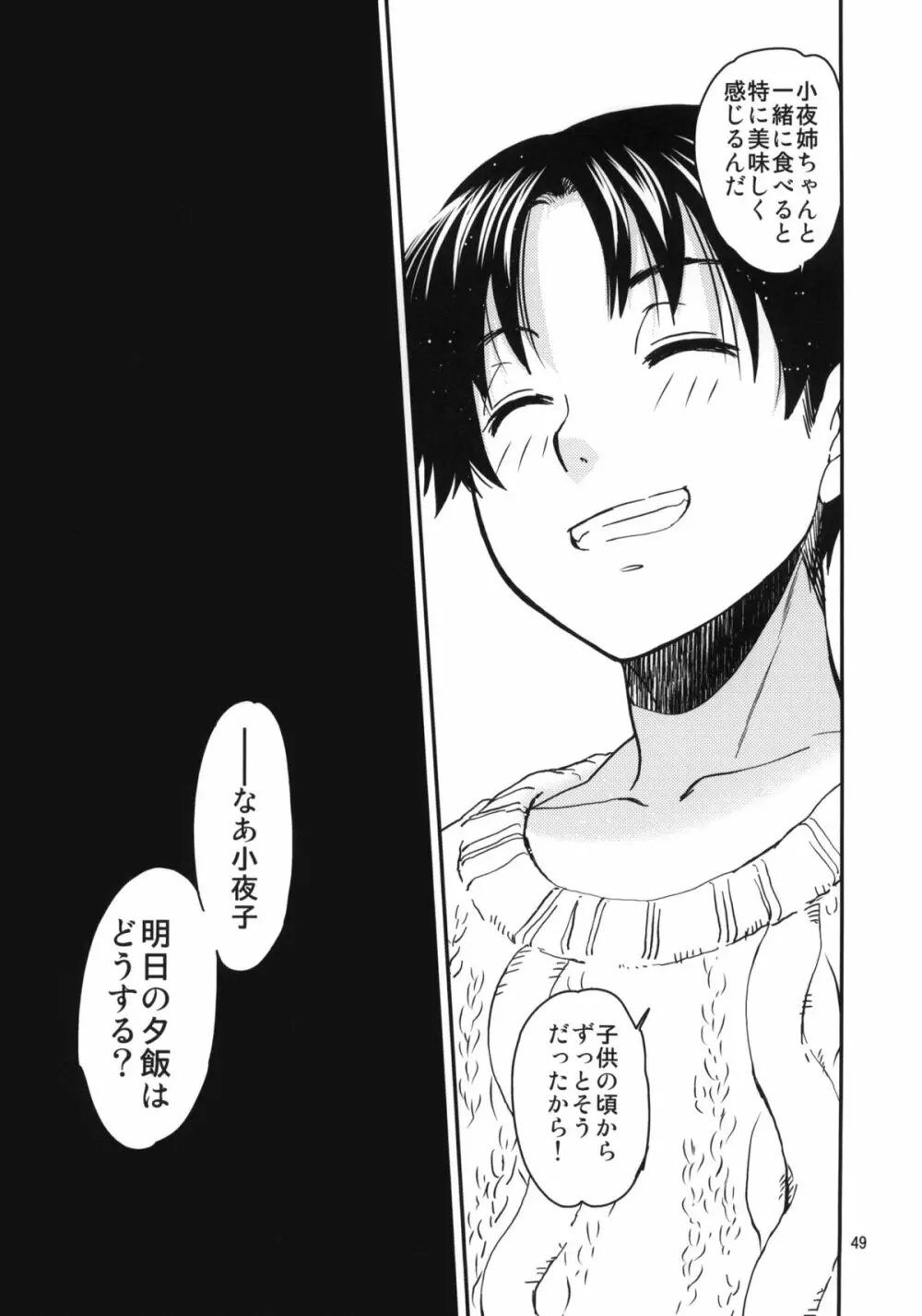 小夜子の食卓 ~再会した幼なじみが、祖父の××になっていた~ Page.48