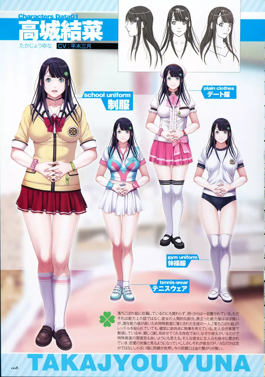 P/A~Potential Ability~ ビジュアルファンブック Page.11