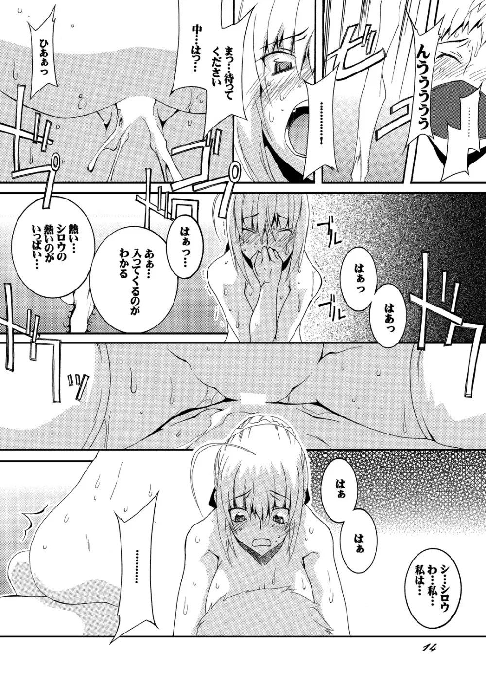 セ○バーふたなり煉獄 ~恥辱、触手凌辱 編~・前編 Page.14