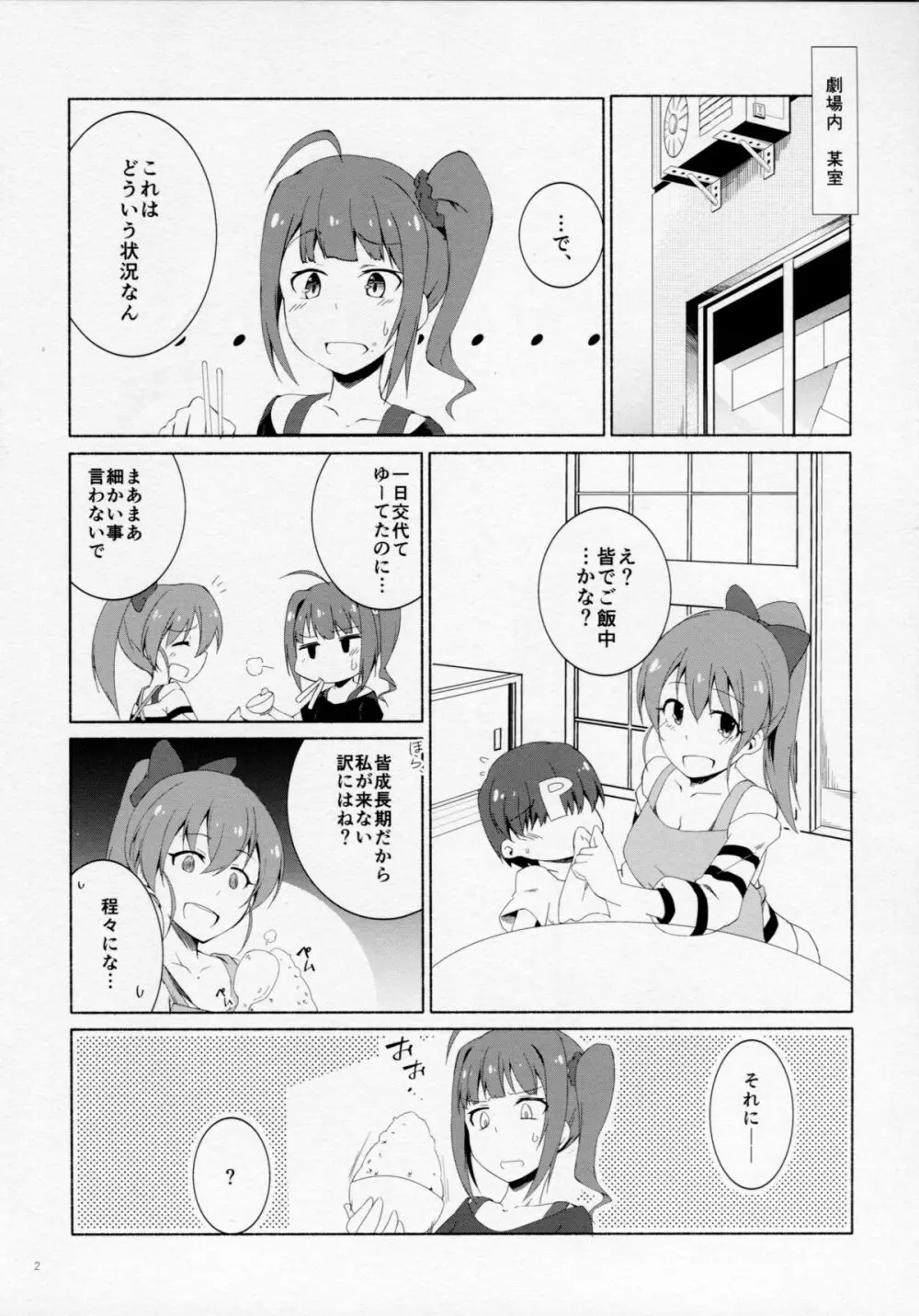 ショタになったPとxxxする本 奈緒編 Page.3