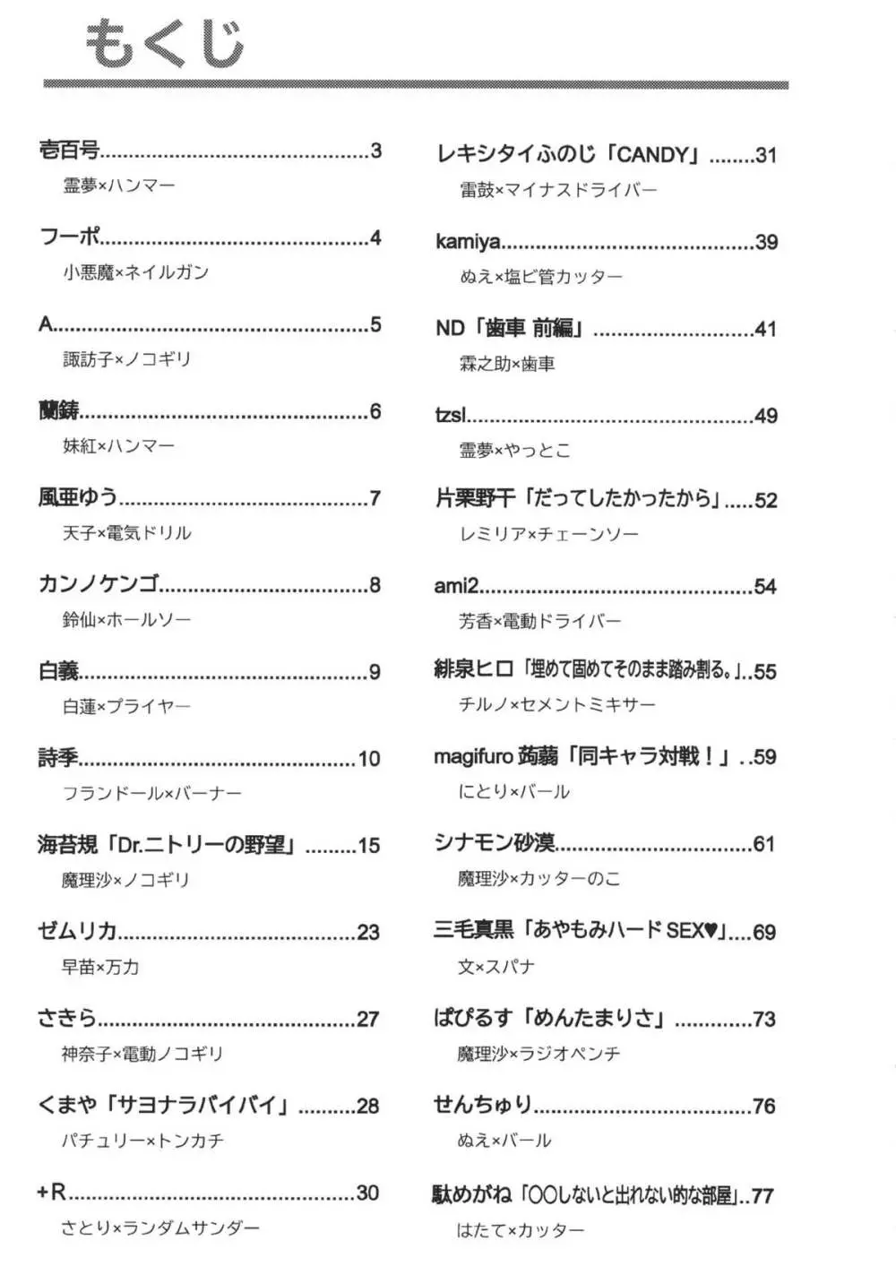 東方工具合同~Do It Yourself~ Page.12
