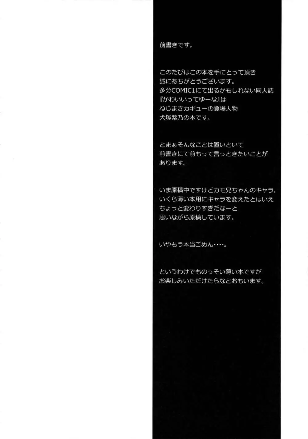 カワイイってゆーなッ! Page.3