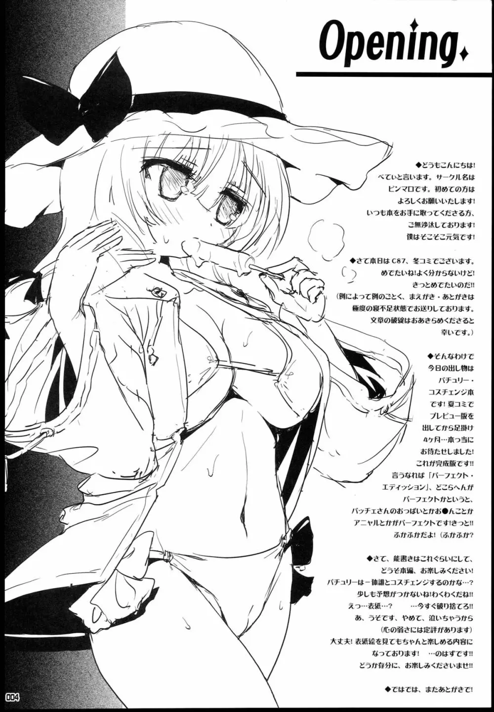 パチュリーのわんわんコスチェンジ! Page.4