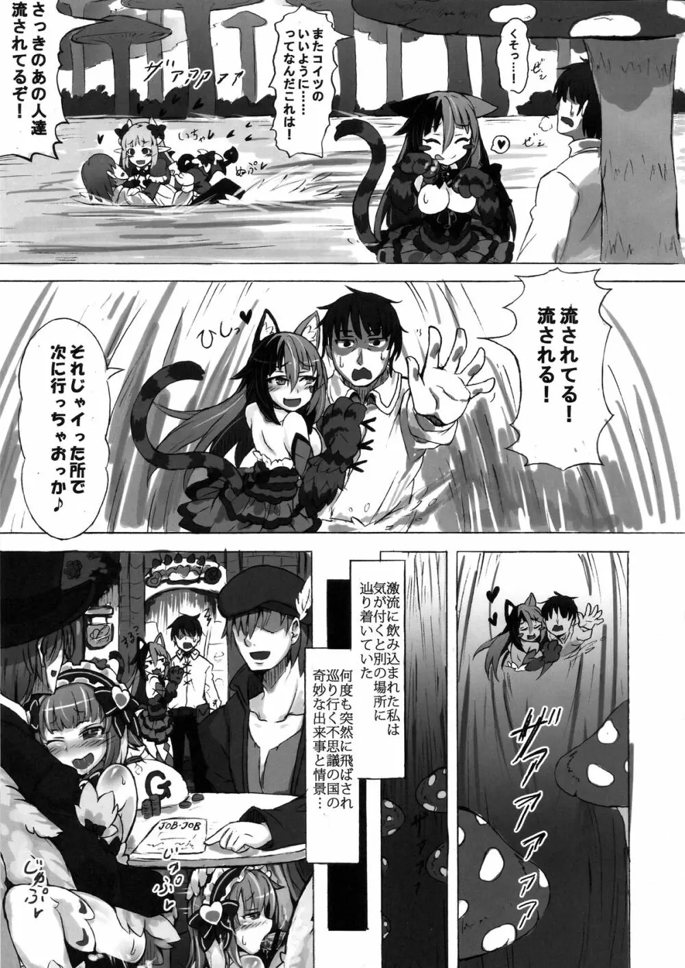 魔物娘図鑑・被害報告 ~チェシャ猫のおいでませ不思議の国~ Page.13
