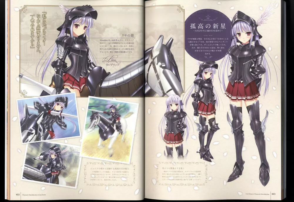 ワルキューレロマンツェ［少女騎士物語］ ビジュアルファンブック Page.19