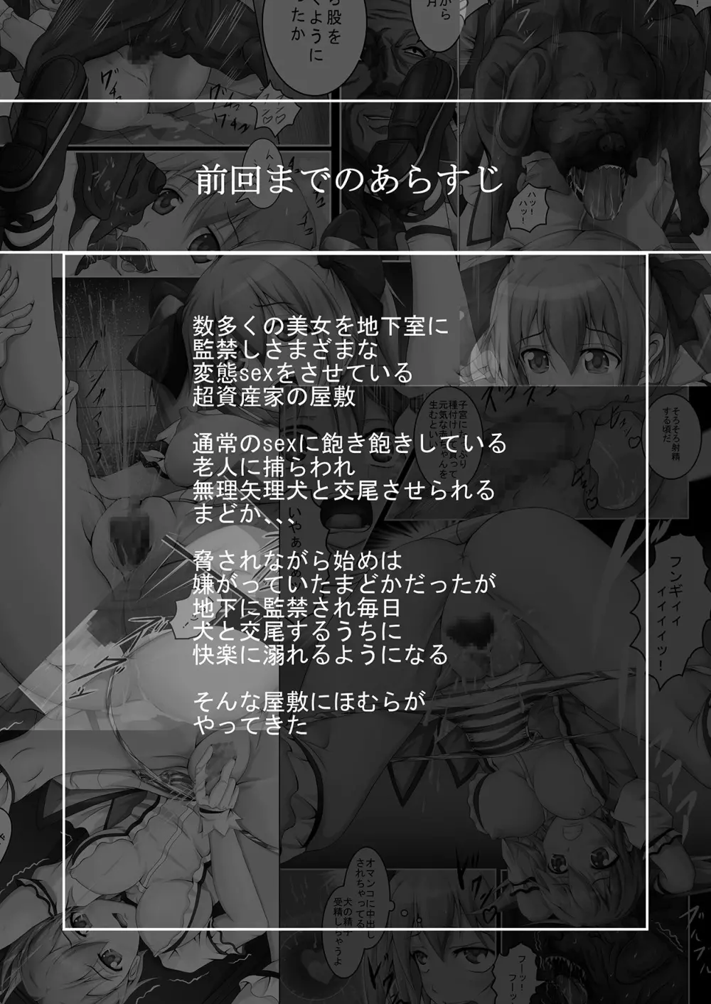 通常のSEXには飽き飽きしているご老人の地下室~弐~ Page.3