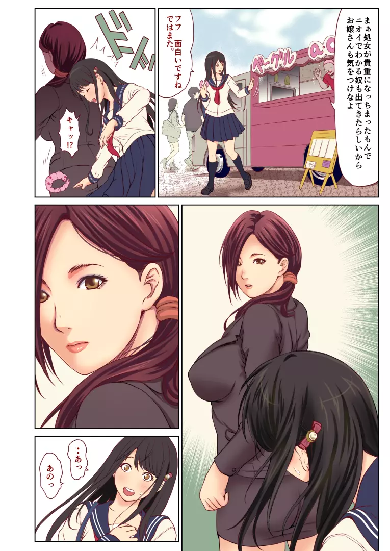 痴漢にレイプされまくる処女JK ~結婚までH禁止の世界~ Page.13