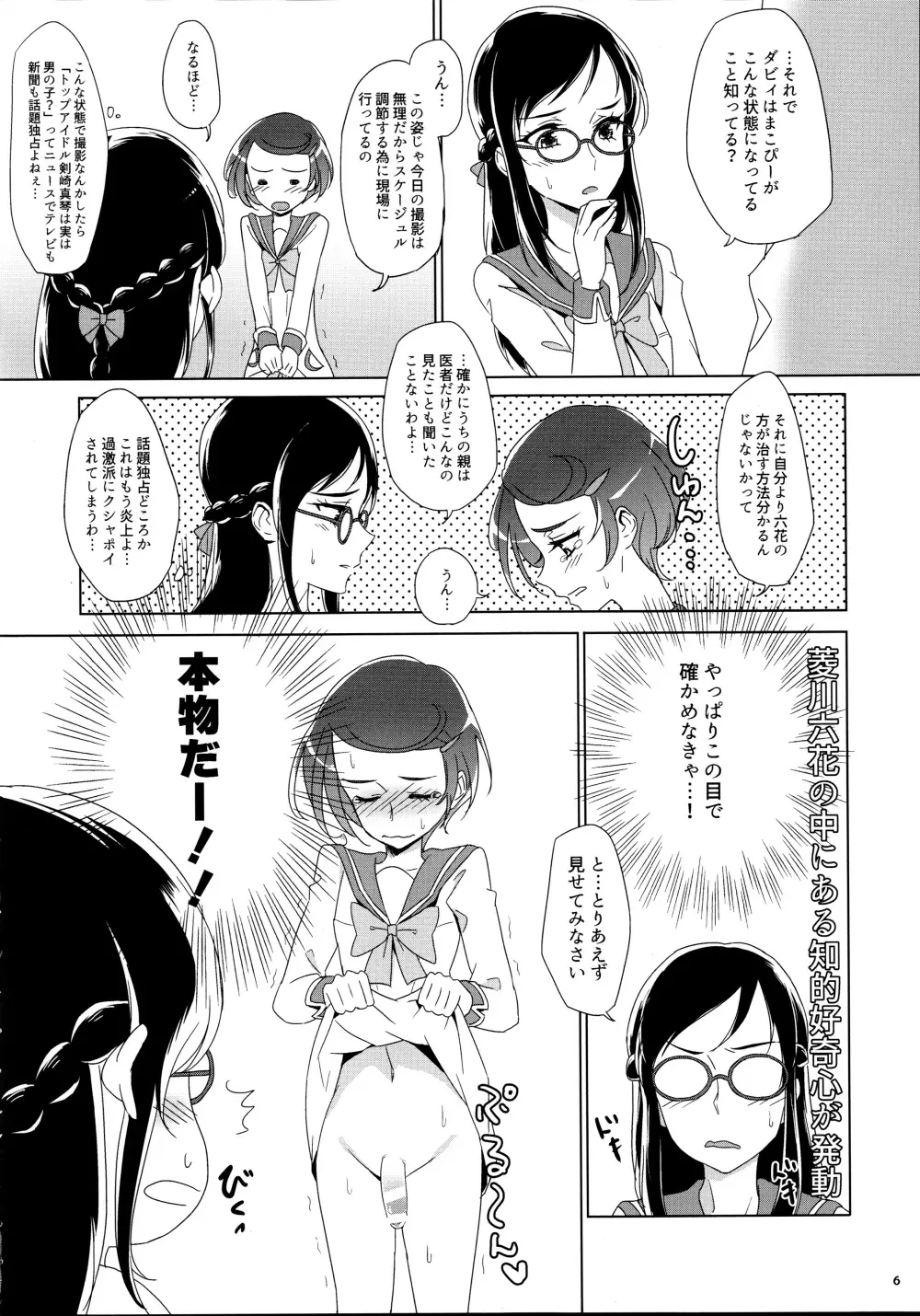 まこぴ~のどきどきのこ Page.6