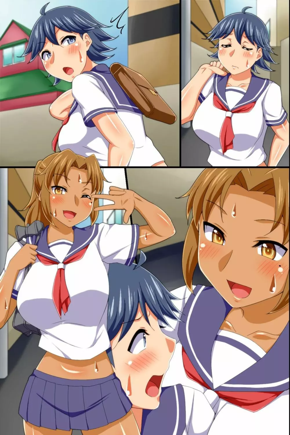 世の中全員「男の娘」になっていた!~あいつに弄られて射精してしまった俺 Page.64